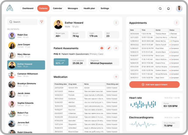 Custom EHR/EMR development