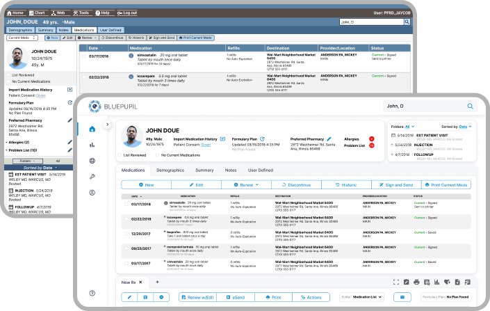 EHR/EMR software modernization