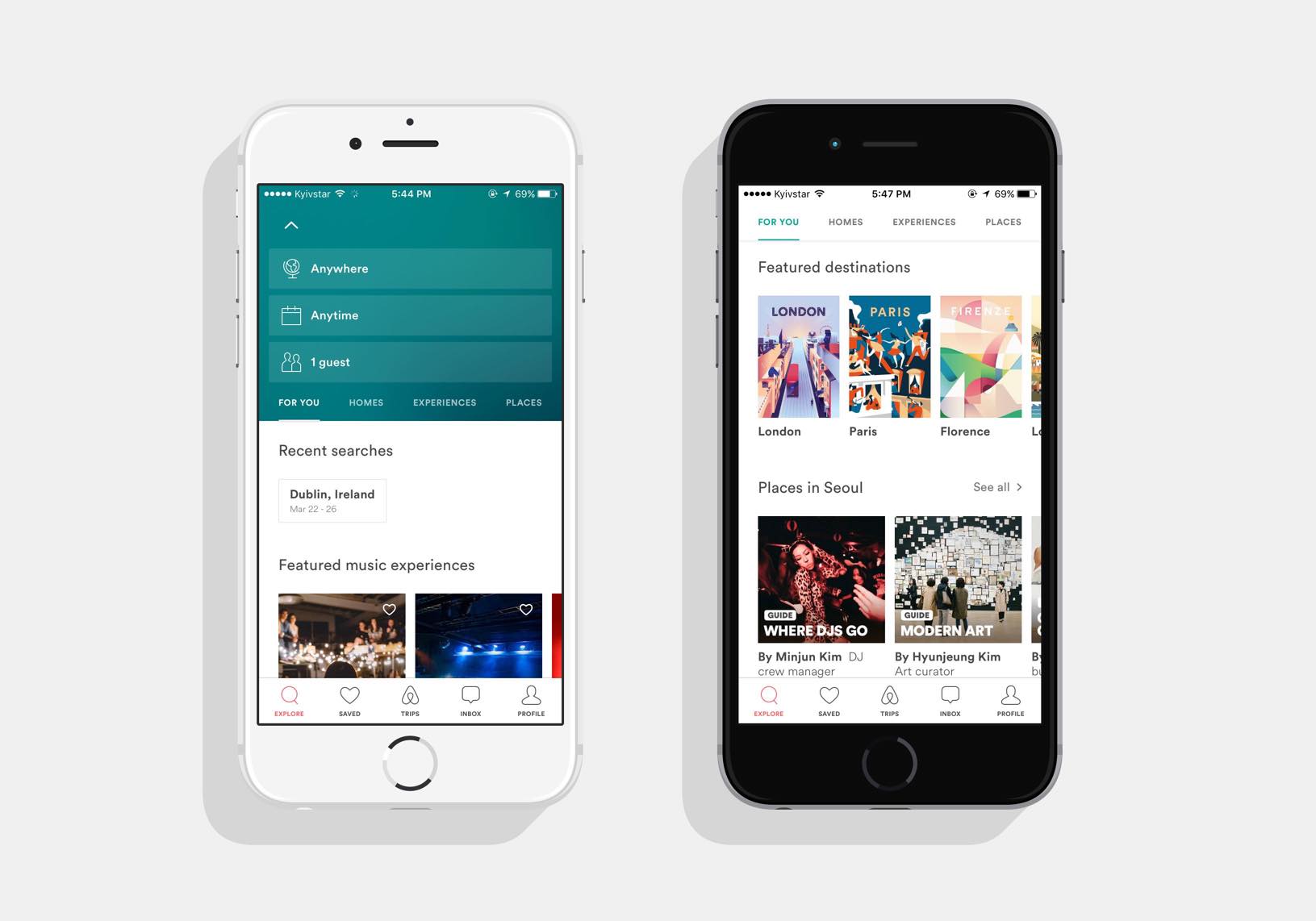 airbnb mobile app