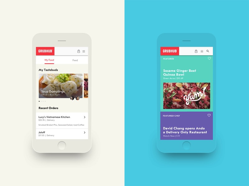 GrubHub app