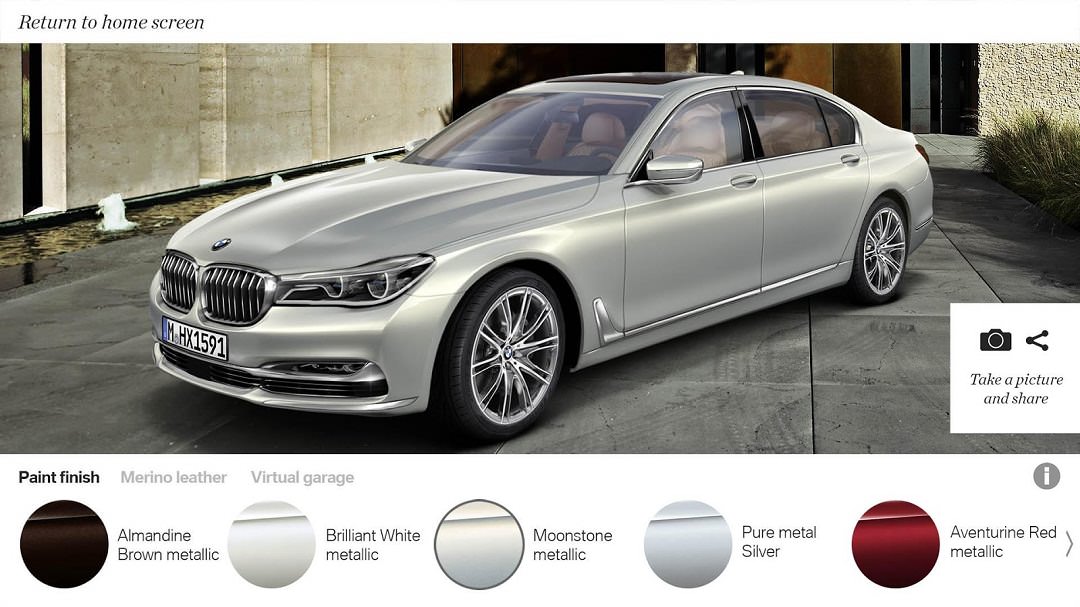 BMW Individual 7 - AR App