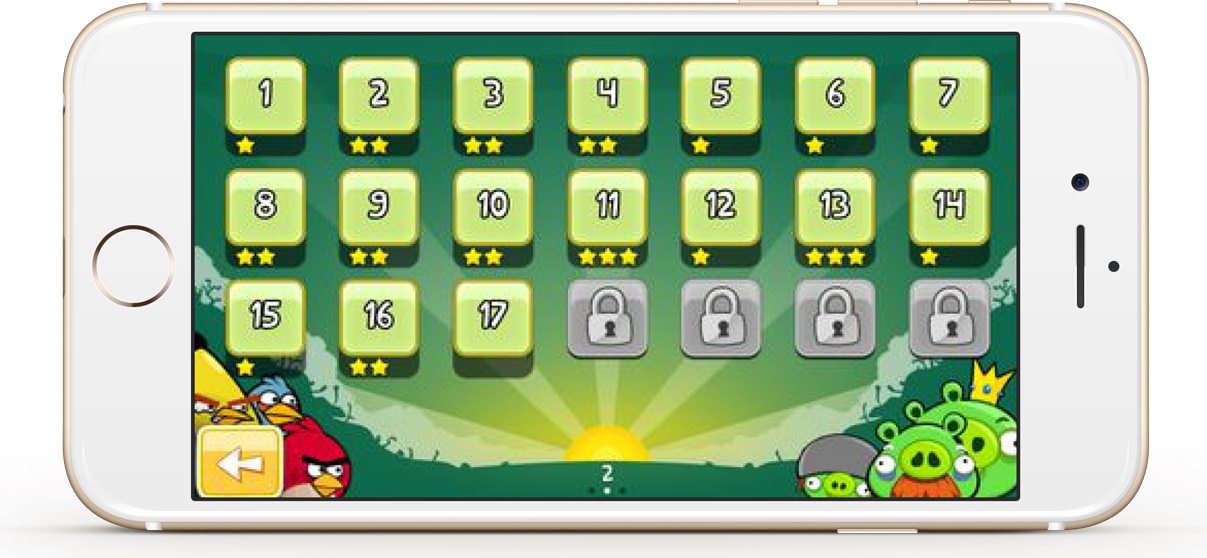 Angry Birds app is a good example of a freemium business model. It's users have to pay to unlock the levels in the game