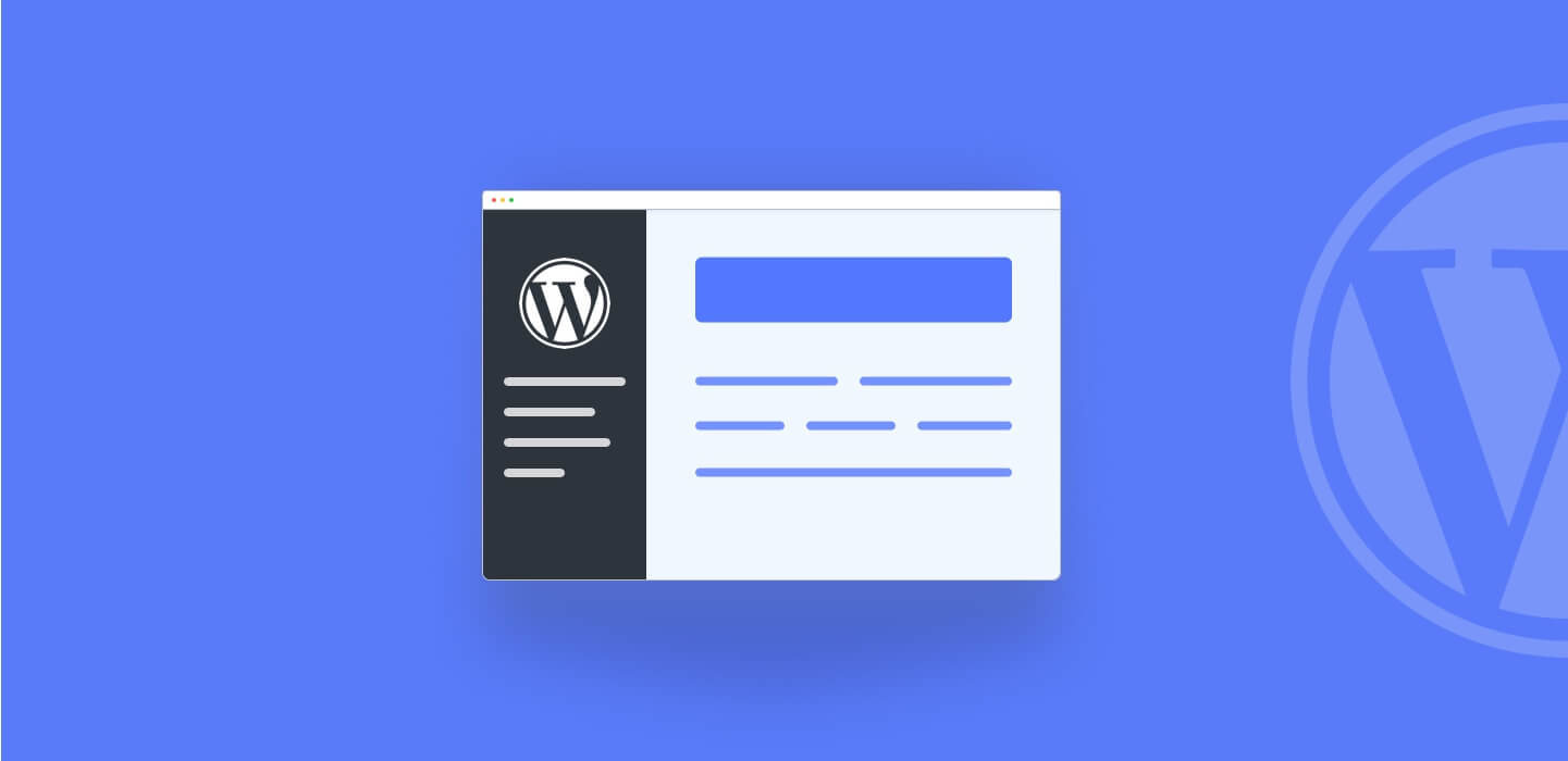 Изображение страницы wordpress