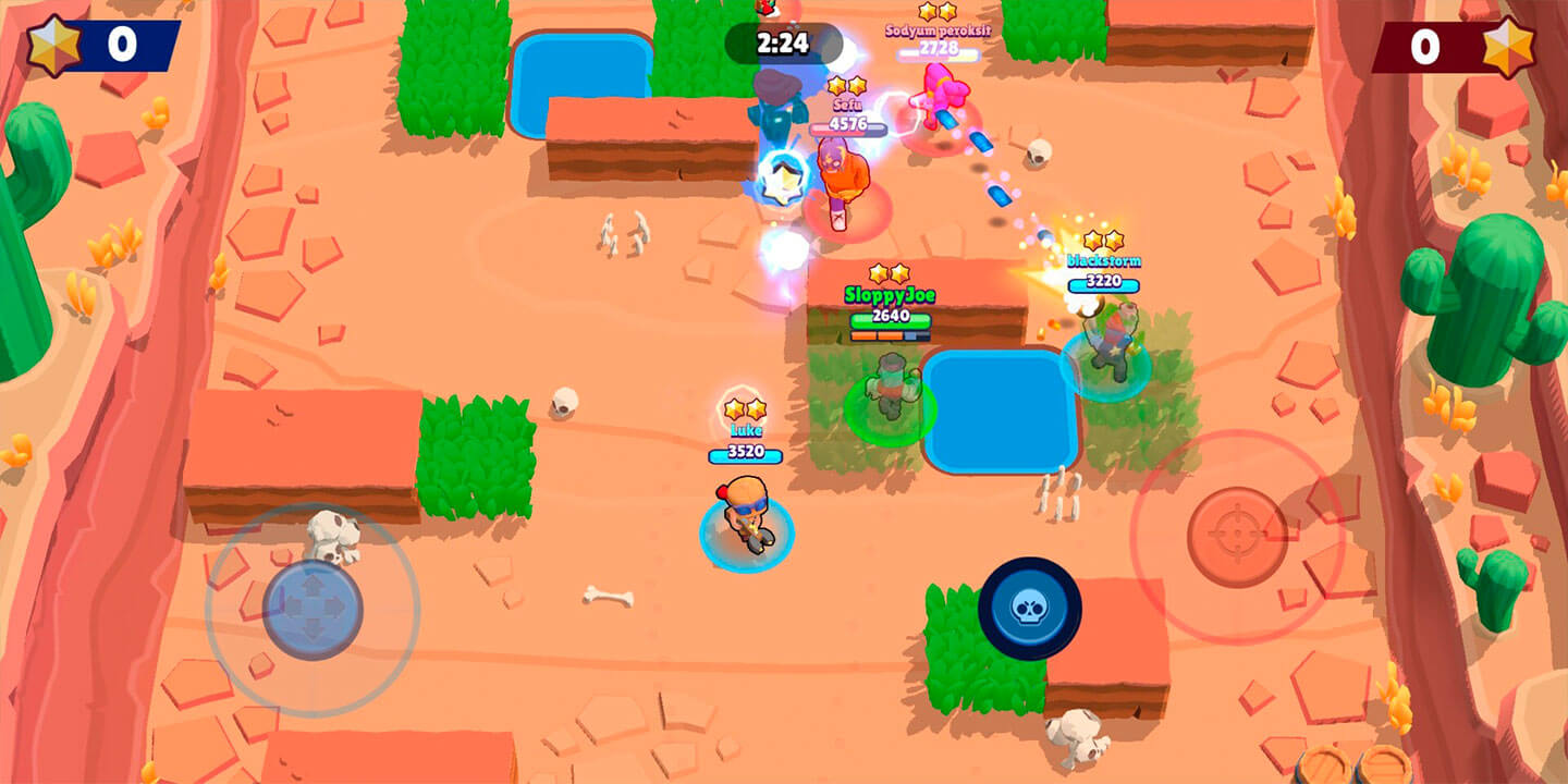 Brawl Stars, Interface In Game