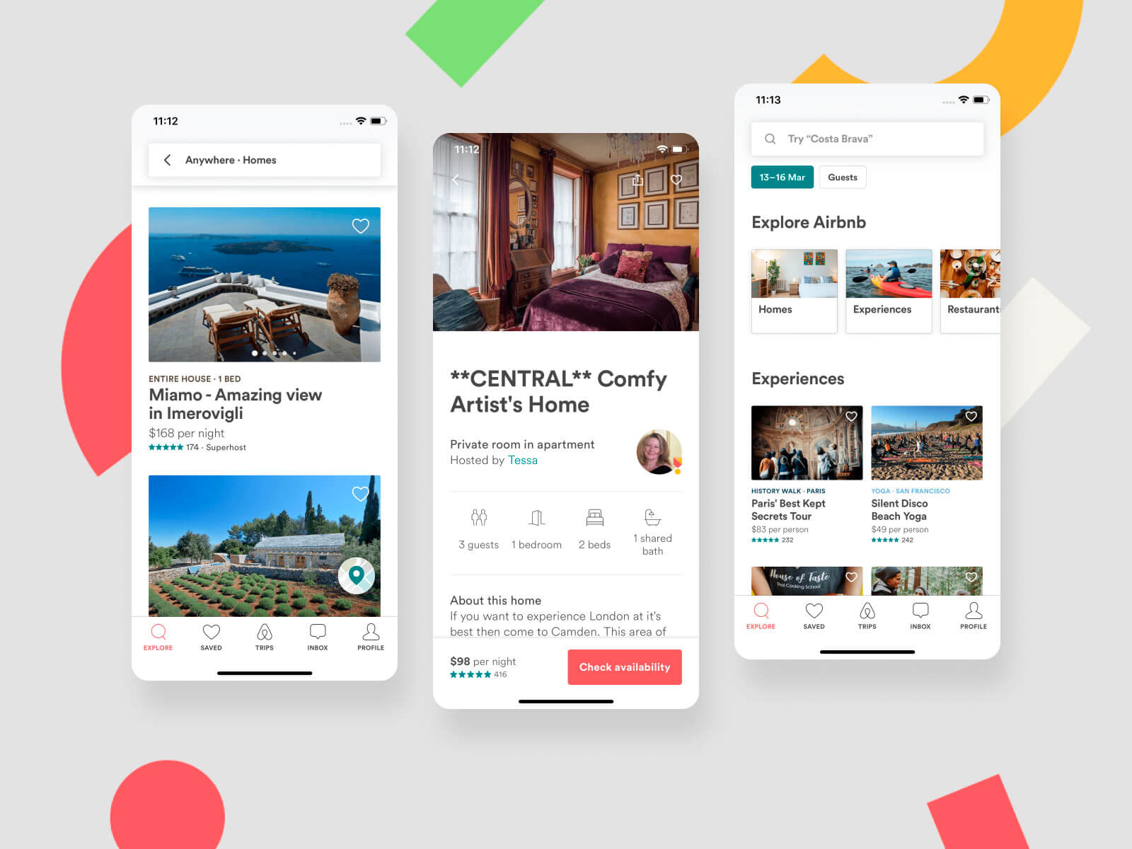 sites like airbnb