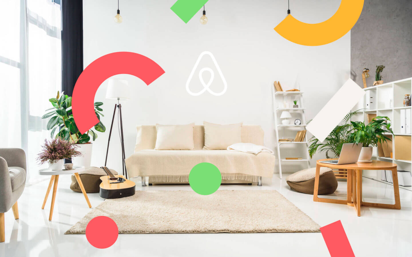 Guest and host Airbnb's profiles