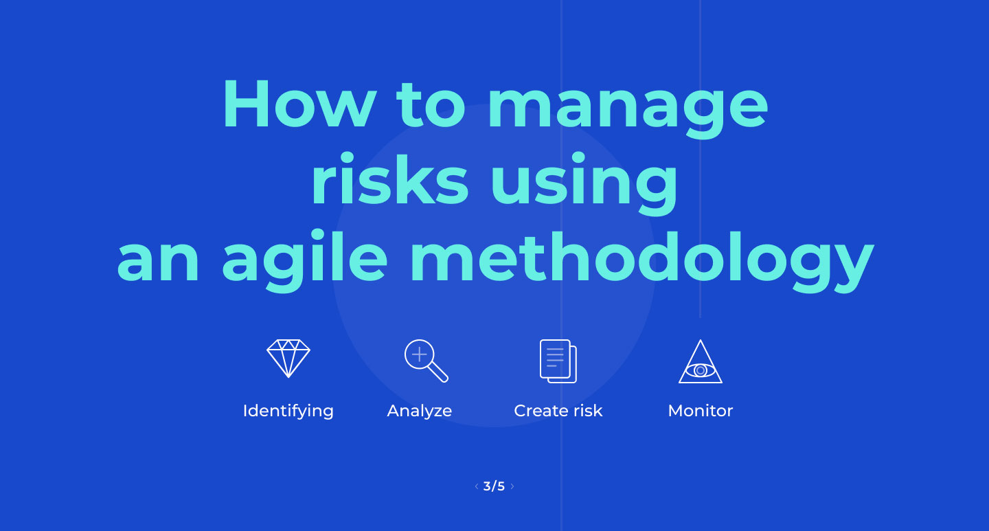 Manage risks using an agile methodology