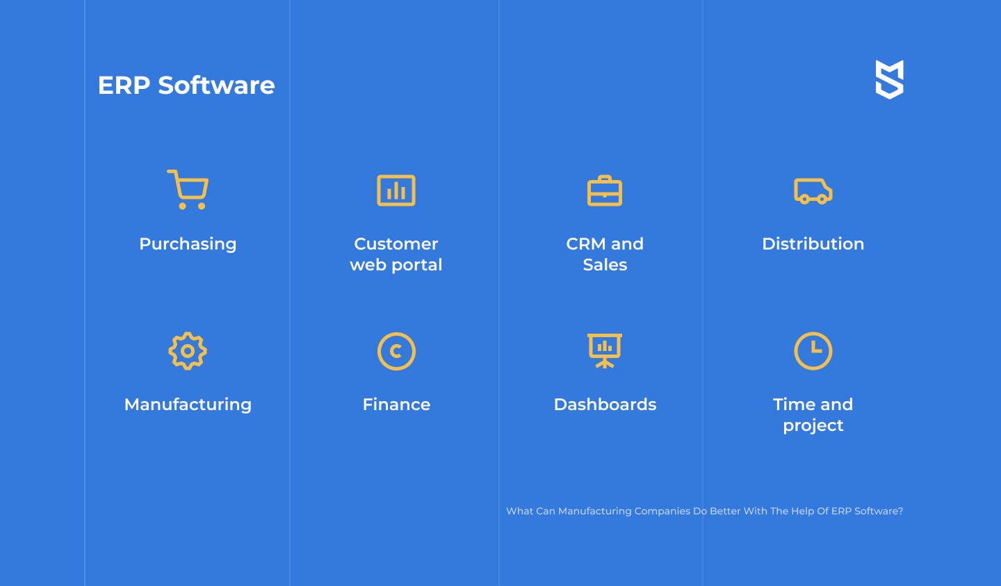 ERP software features