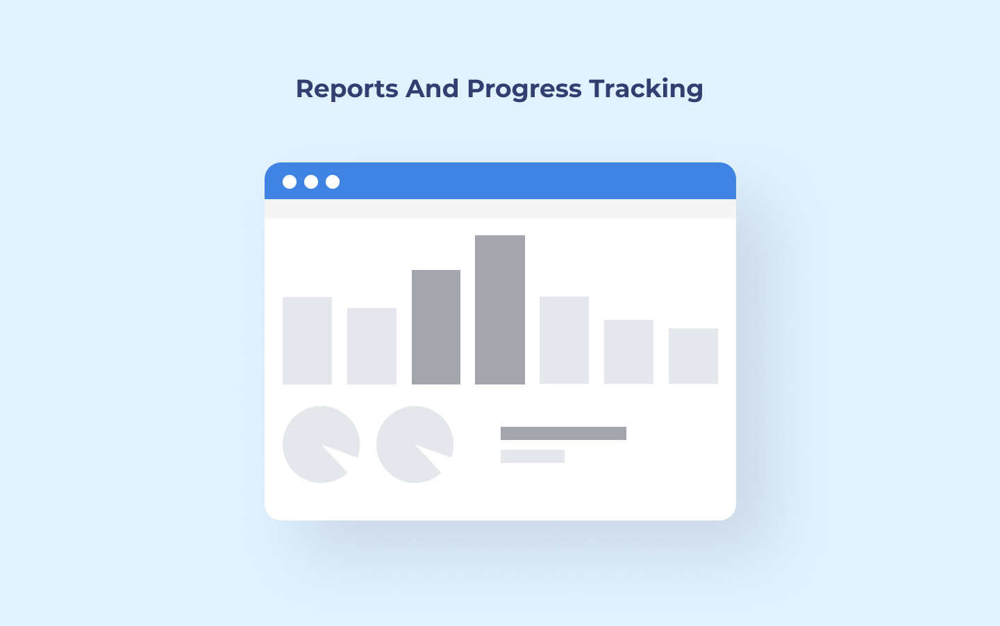 Reports and progress tracking