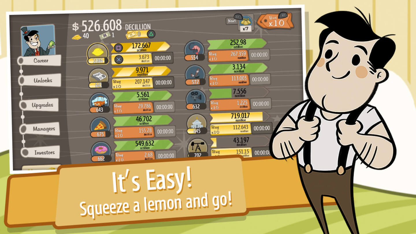 adventure capitalist angel calculator mobile