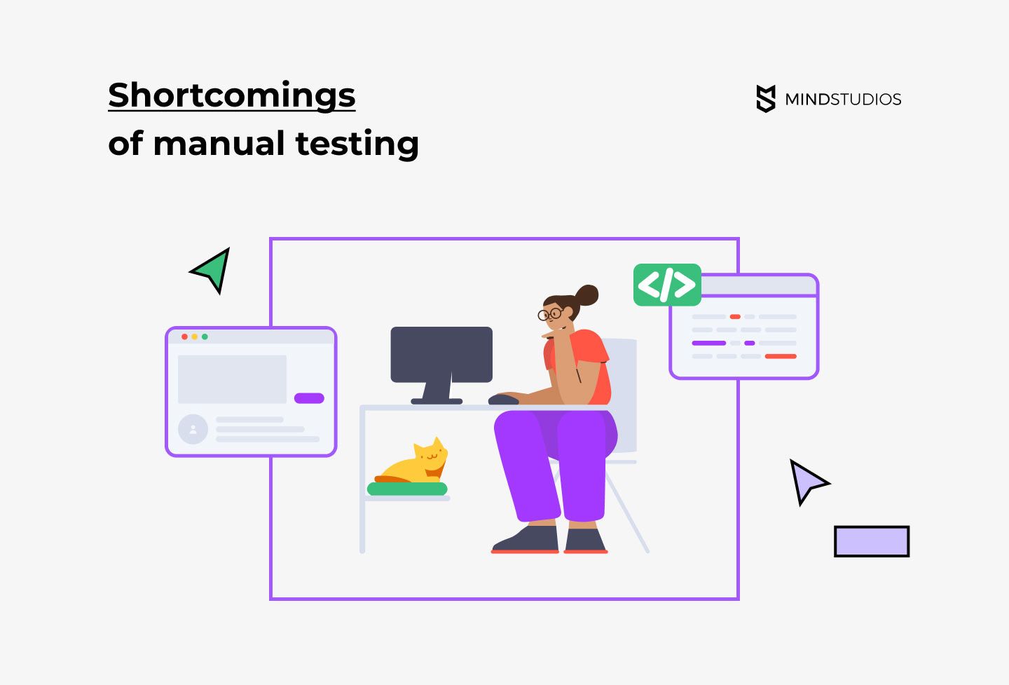 cons of manual testing