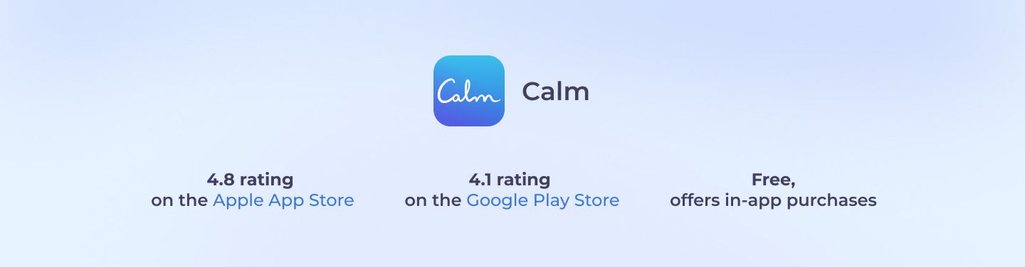 Calm app