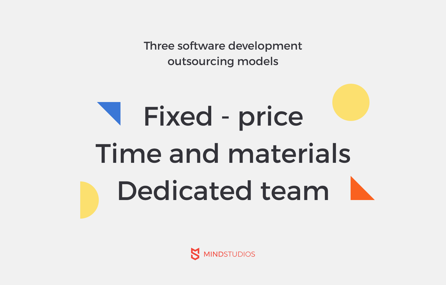 software development outsourcing models