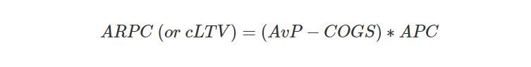 ARPC calculation formula