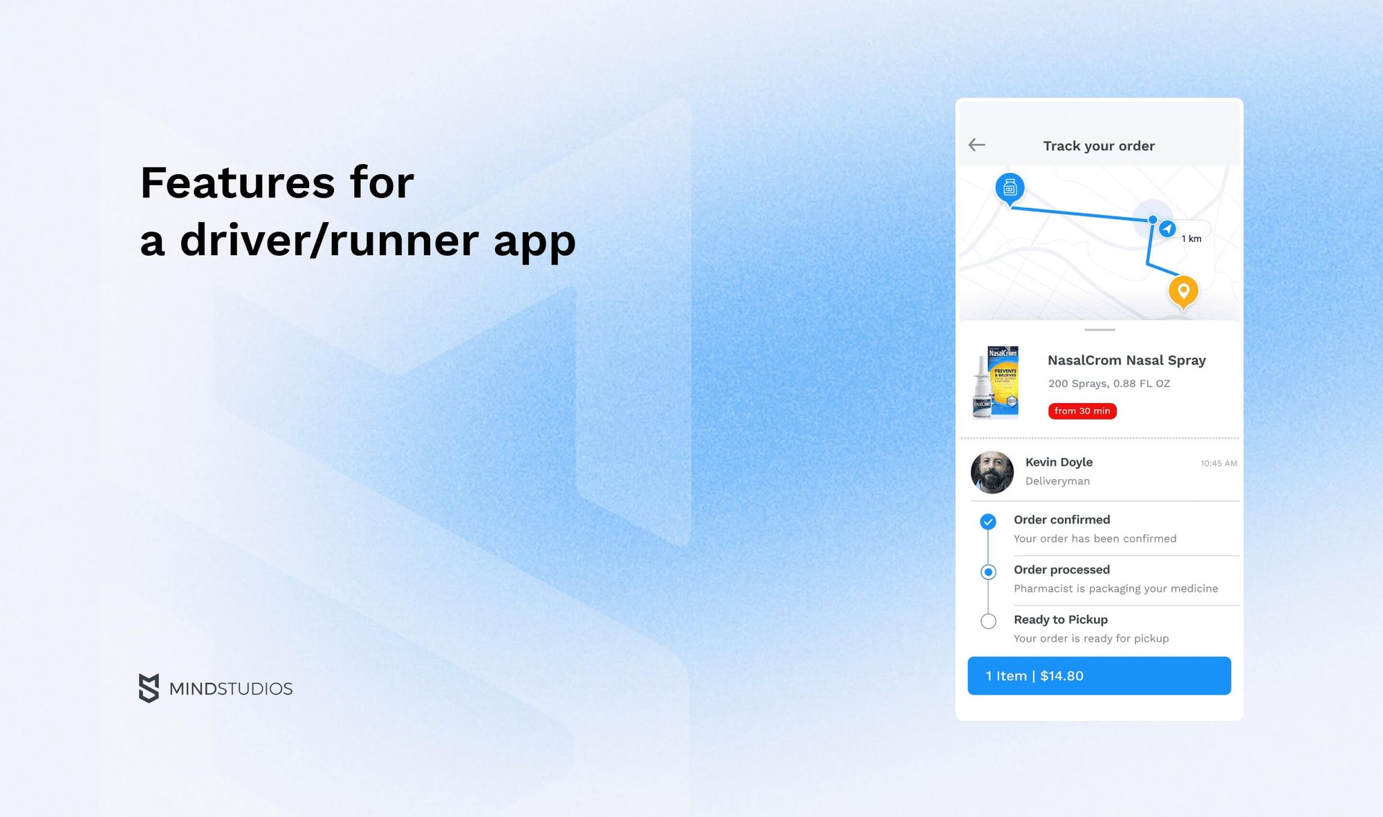 Features for a driver/runner app