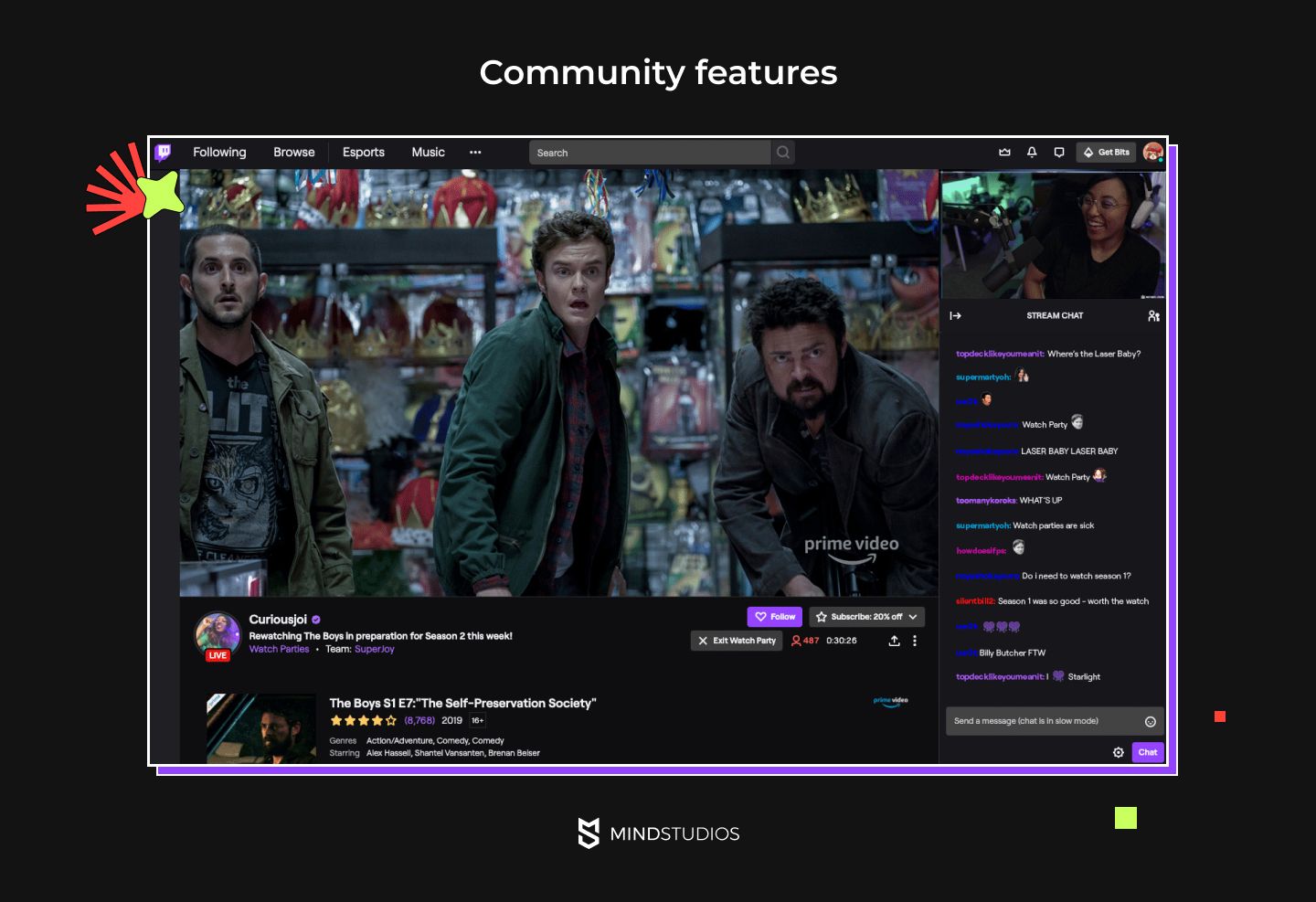 Community features