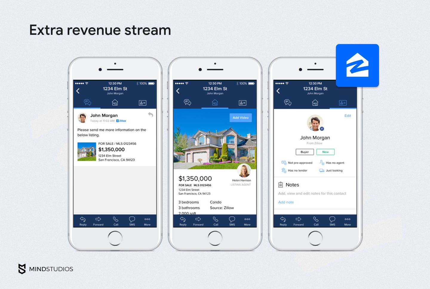 develop a zillow-like mobile app