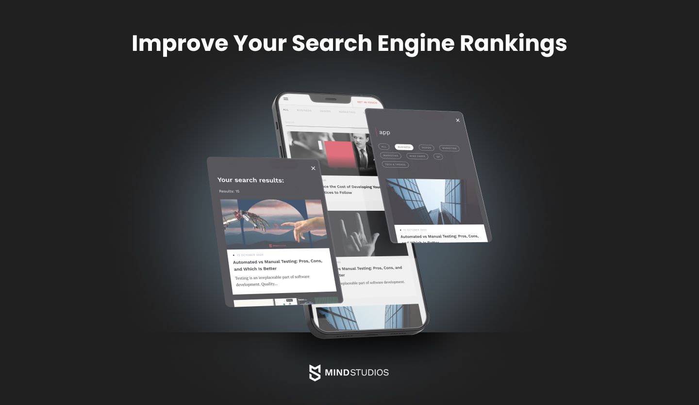 Improve your search engine rankings