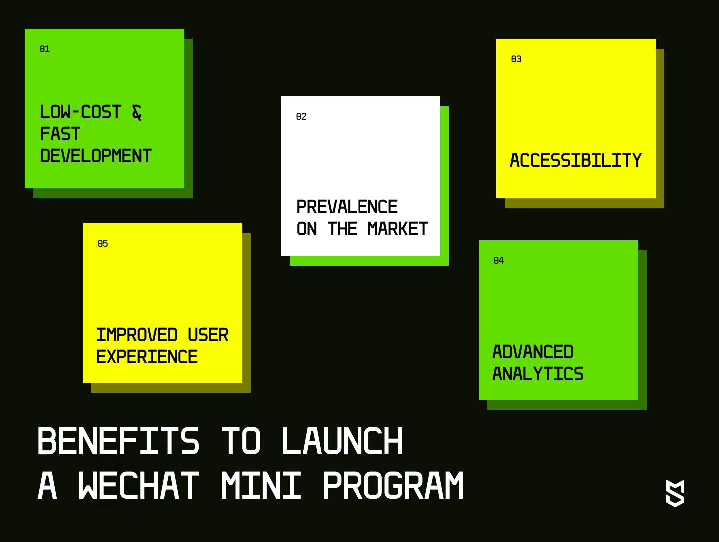 Benefits to launch a WeChat Mini