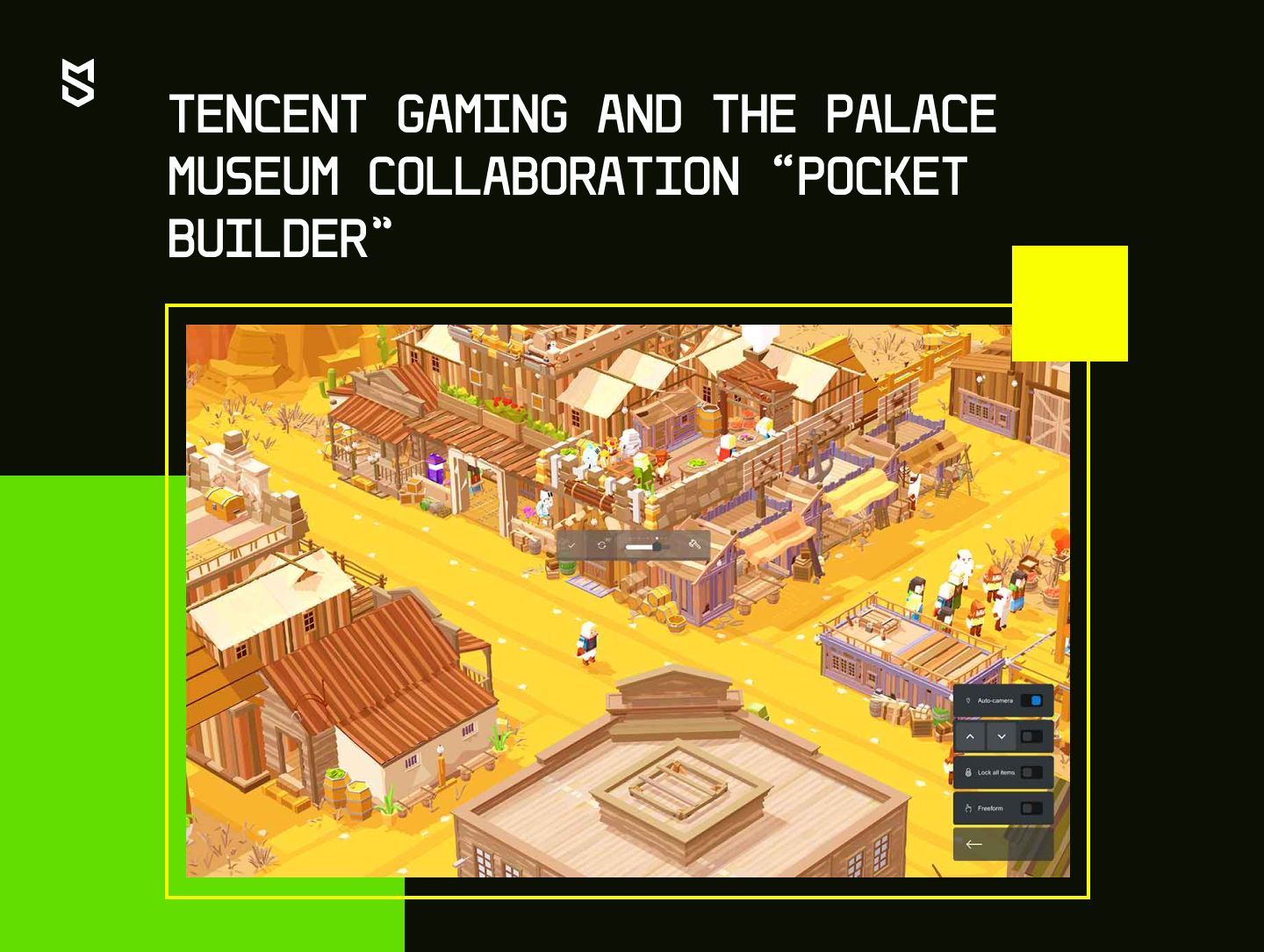 Tencent Gaming and the Palace Museum collaboration “Pocket Builder”