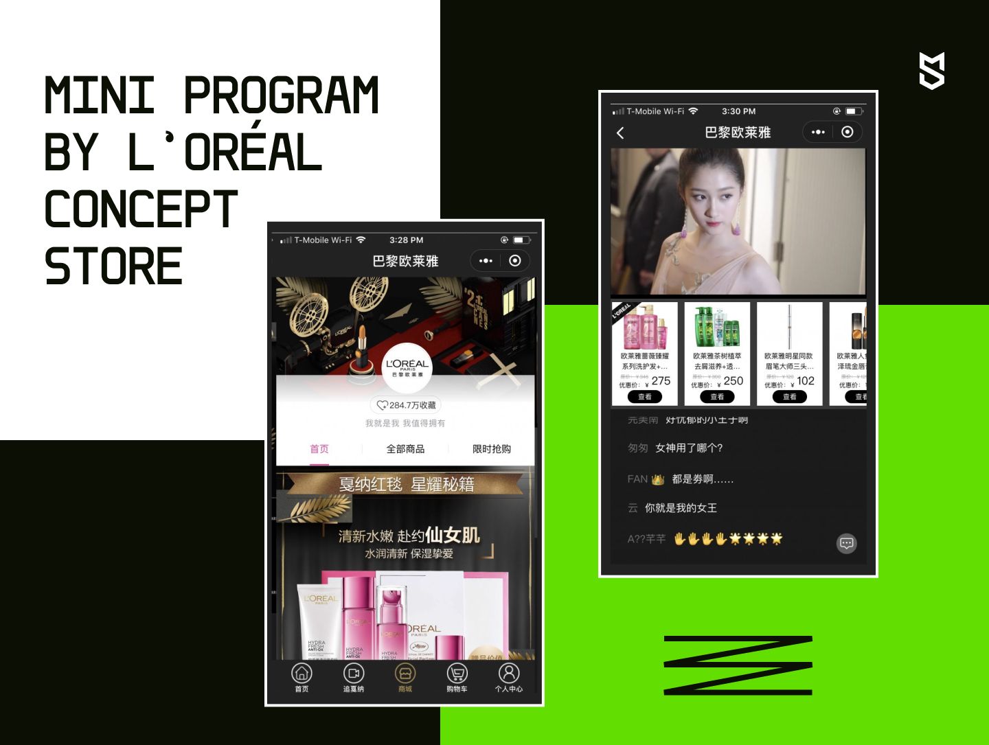 Mini Program by L’Oréal concept store