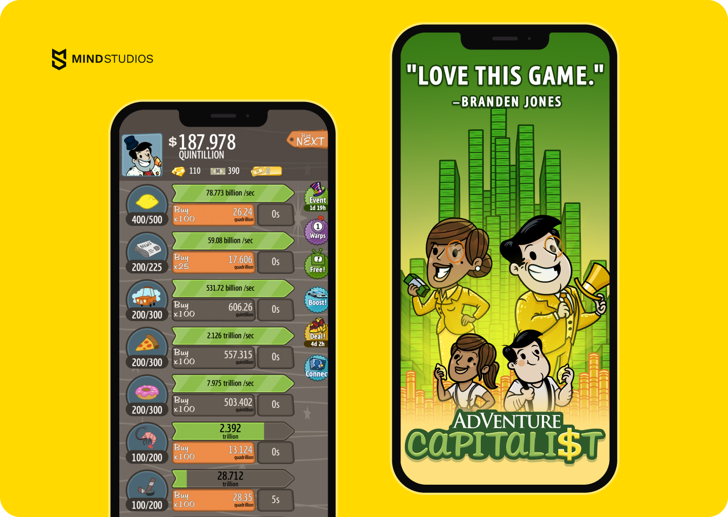 Game Maker Developer Studio Tycoon: Virtual Life Go Viral Simulator Game