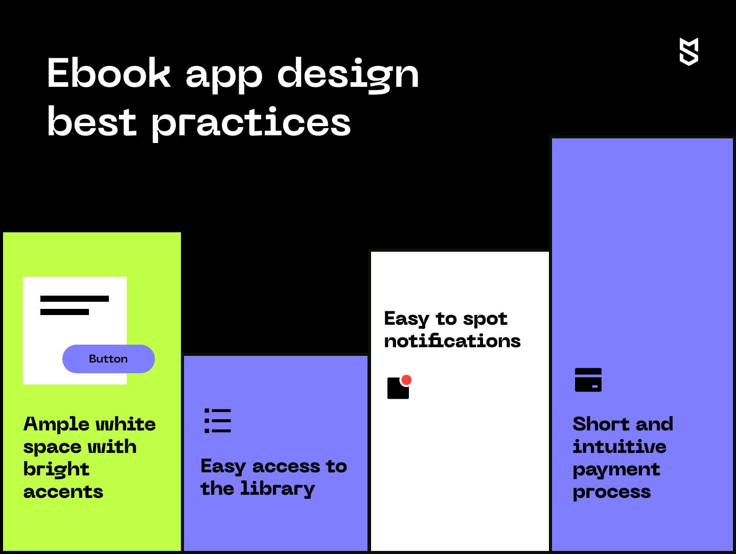 Ebook app design best practices
