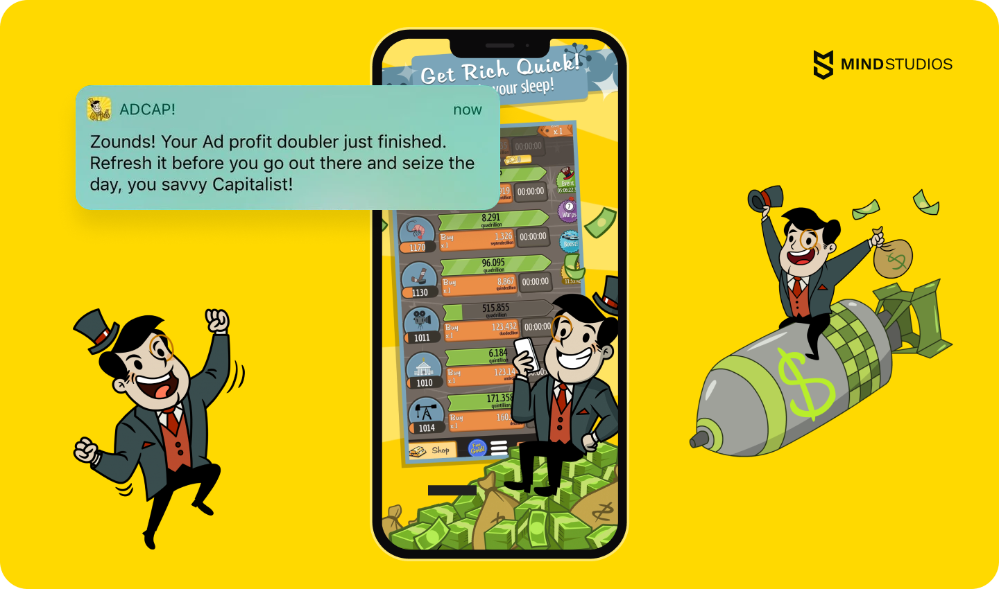 How to Make a Tycoon Game like AdVenture Capitalist - Mind Studios