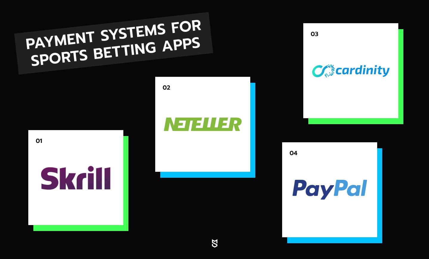 Payment systems for sports betting apps