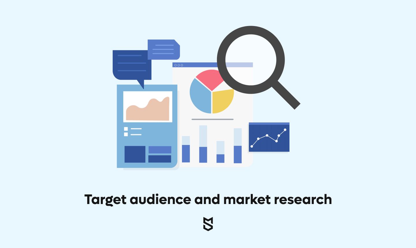 Define your target audience and analyze the market