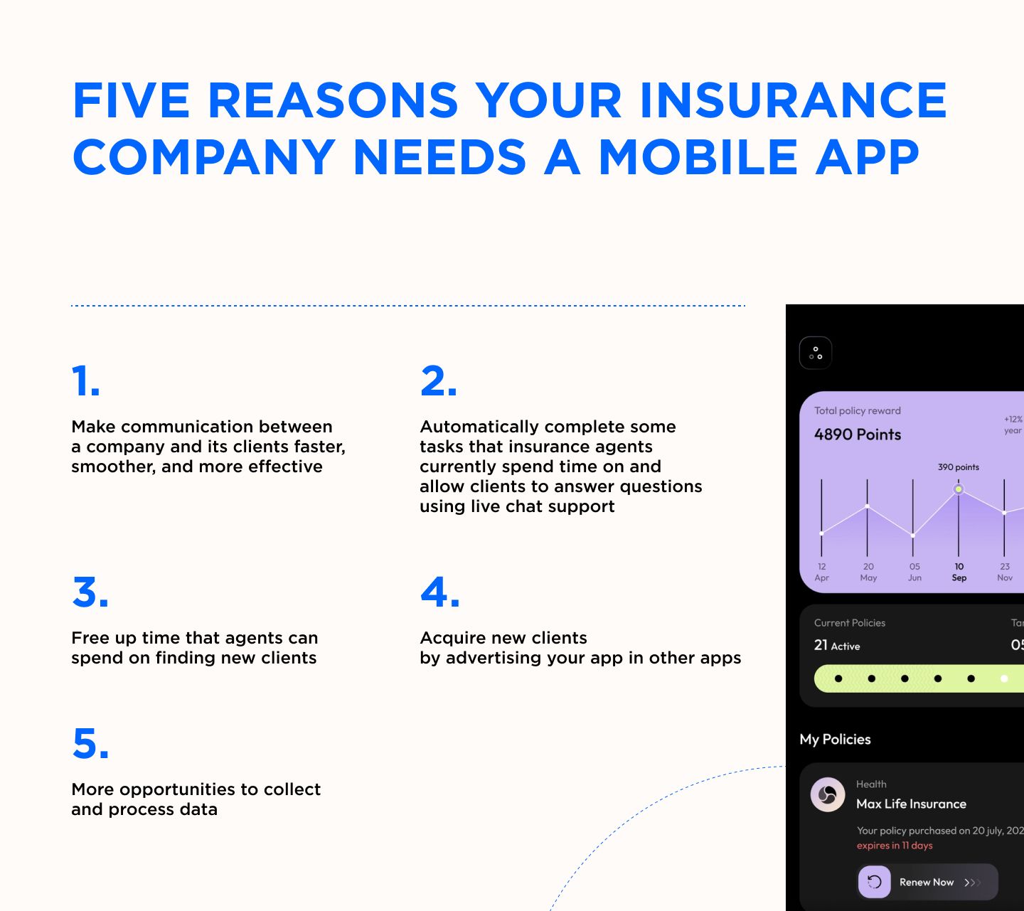 Five reasons your insurance company needs a mobile app