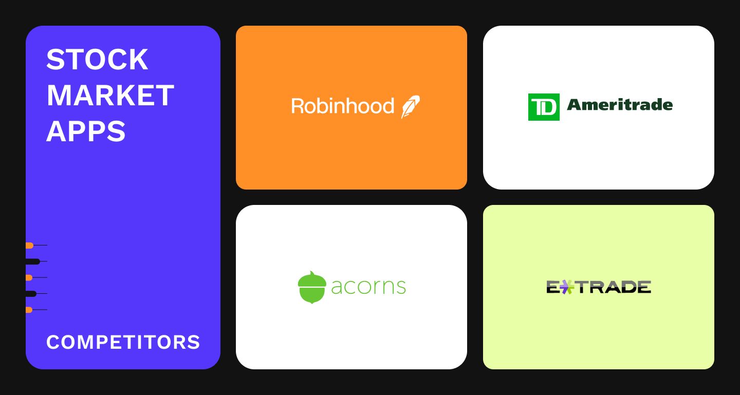 Stock market apps: competitors