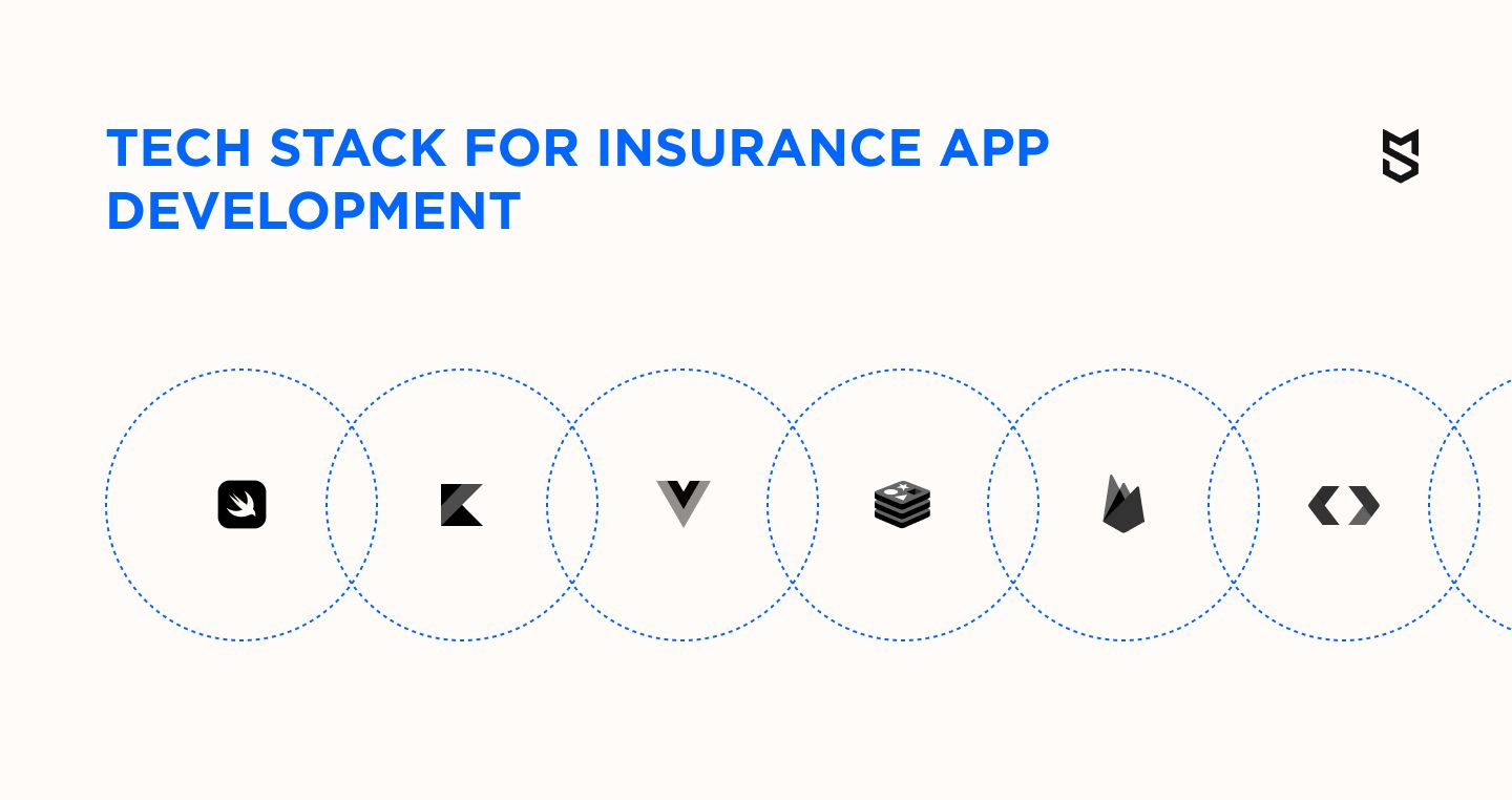 Tech stack for insurance app development