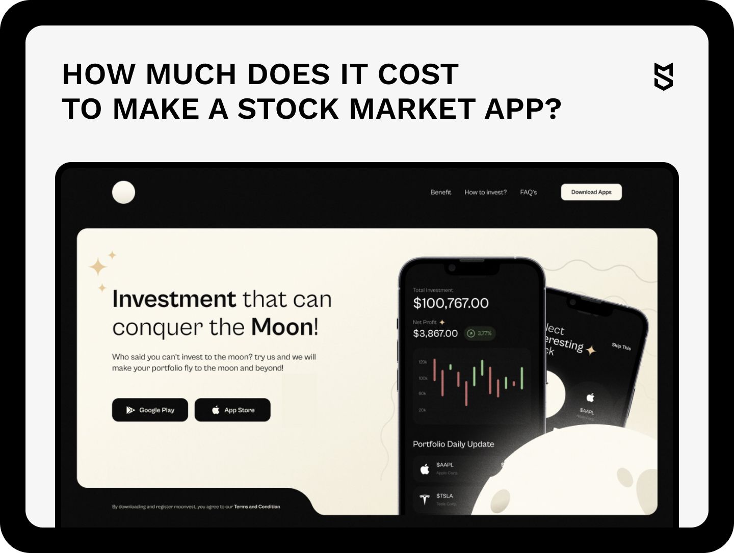 How much does it cost to make a stock market app?