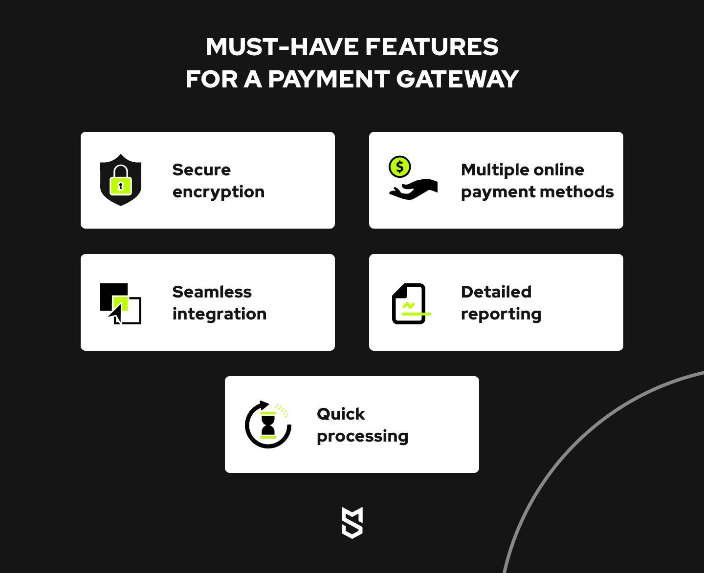5 must-have features for a payment gateway