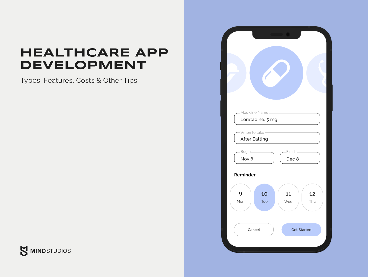 iOS healthcare app development