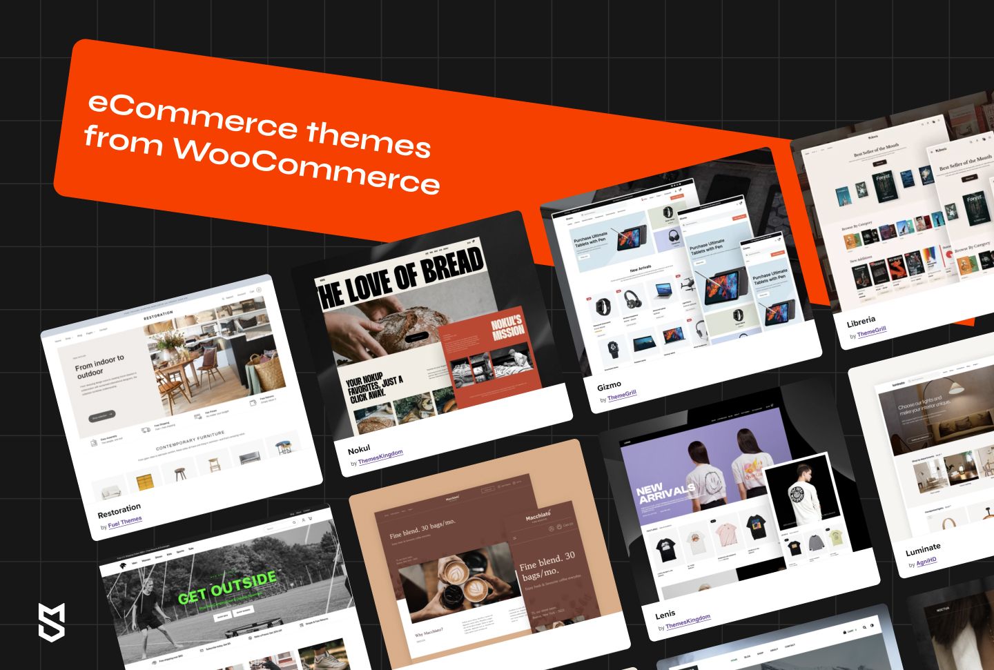 Website themes