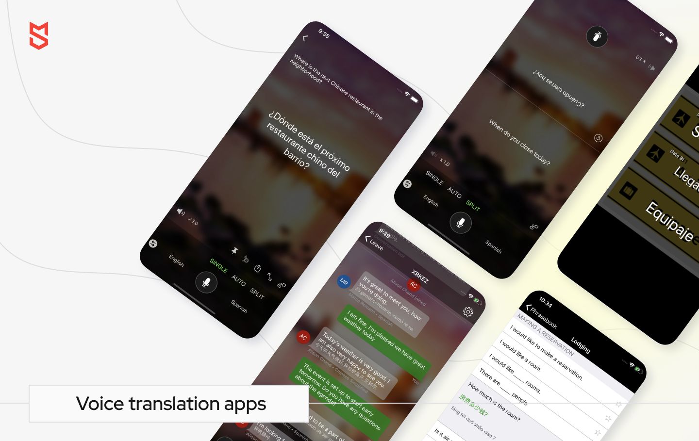 Voice translation apps
