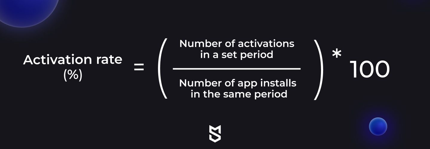 Activation rate formula