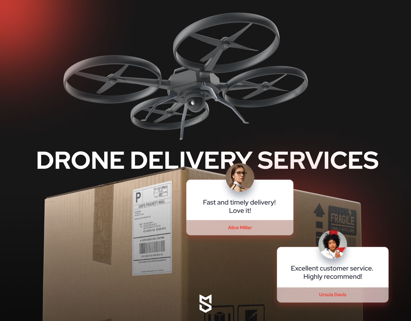 Drone delivery services