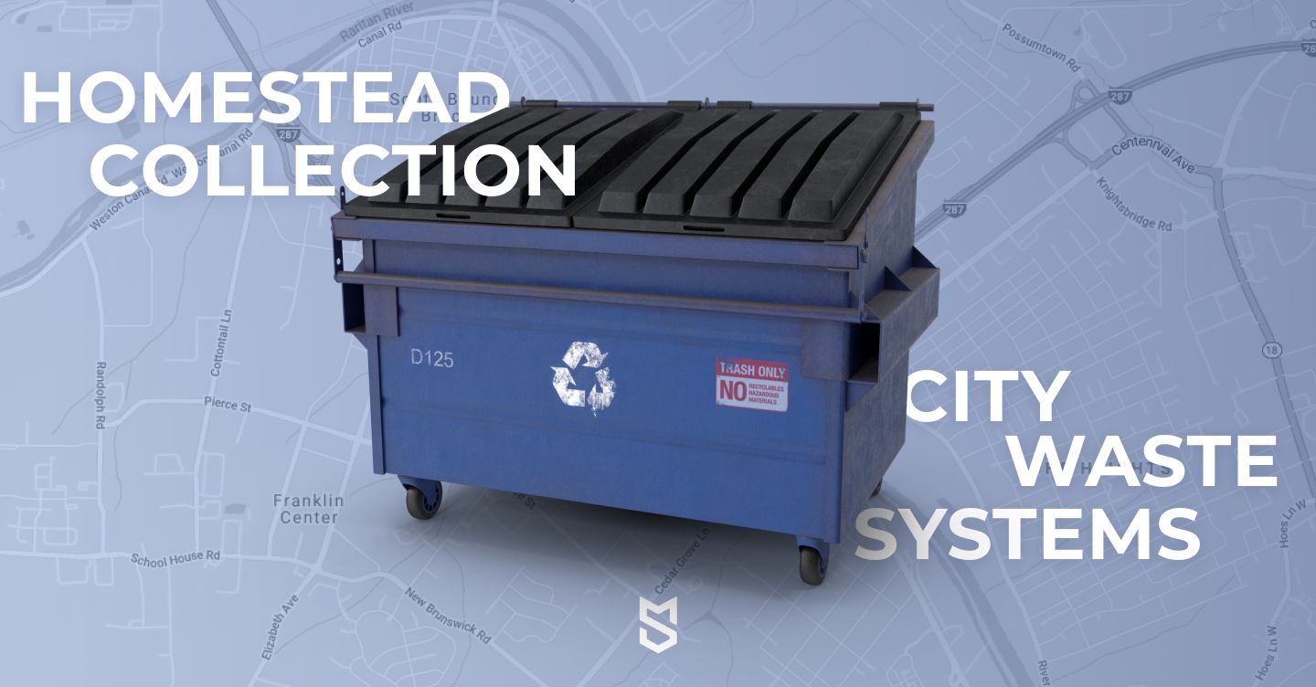 Homestead city waste collection systems