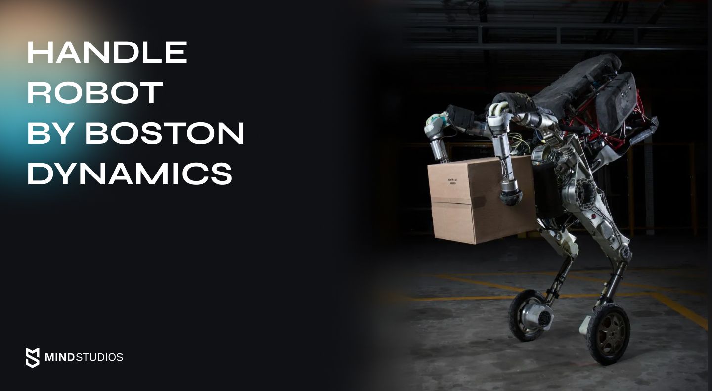 Handle robot by Boston Dynamics