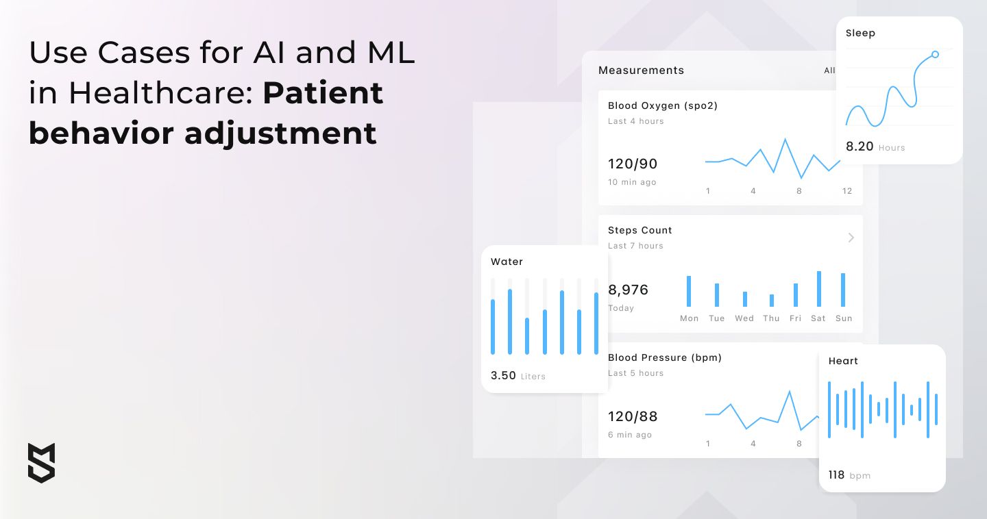 Use Cases for AI and ML in Healthcare: Patient behavior adjustment