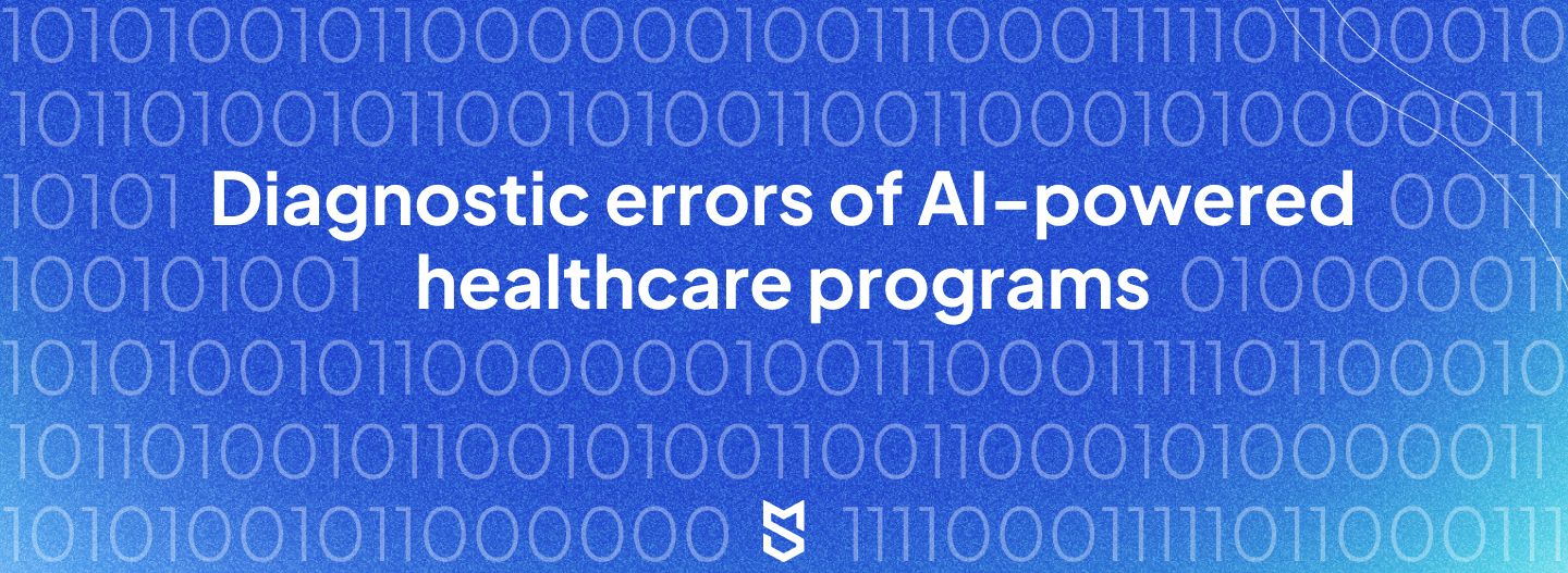 Diagnostic errors of AI-powered healthcare programs