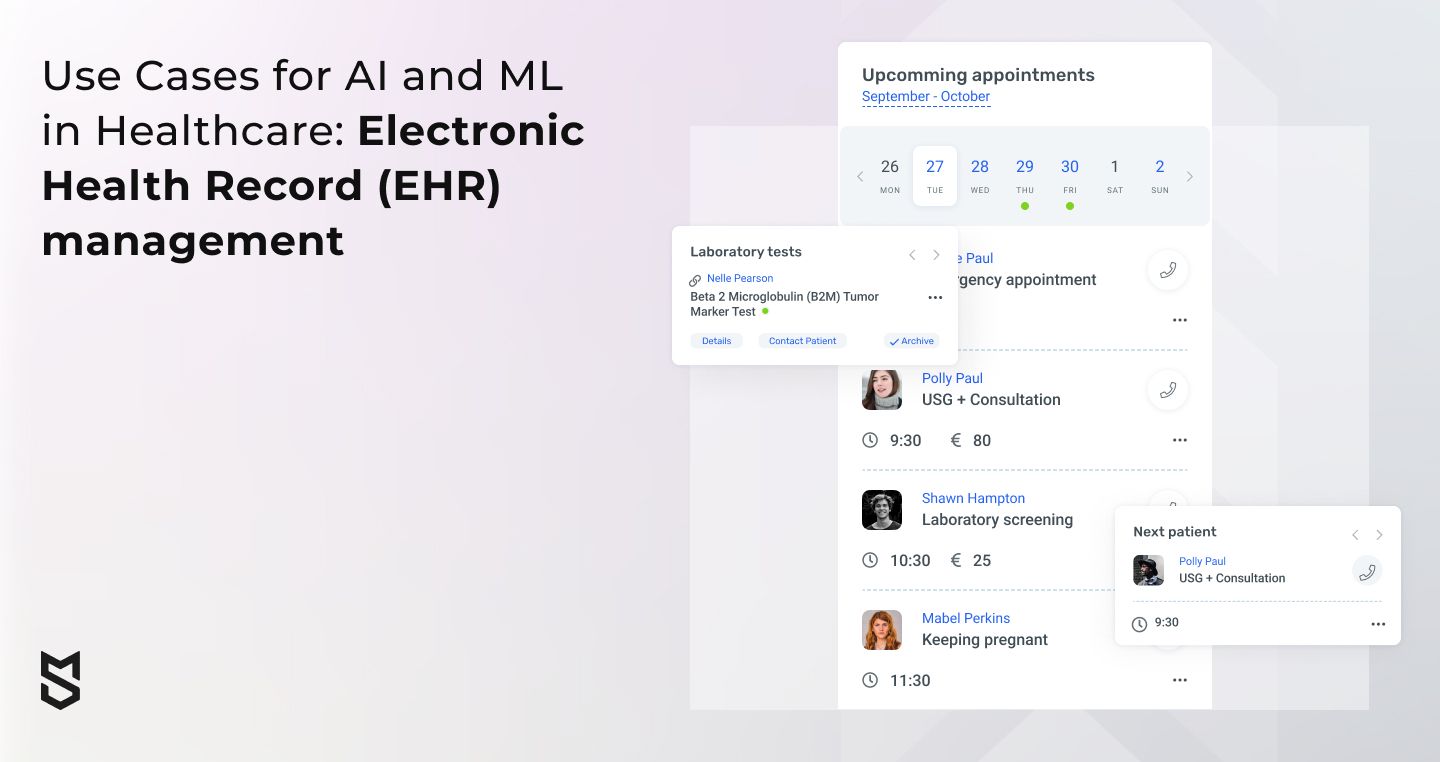 Use Cases for AI and ML in Healthcare: Electronic Health Record (EHR) management