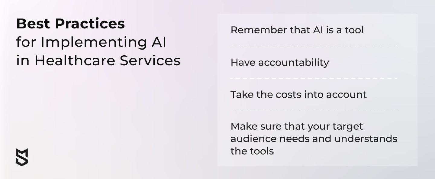 Best Practices for Implementing AI and Machine Learning in Healthcare Services