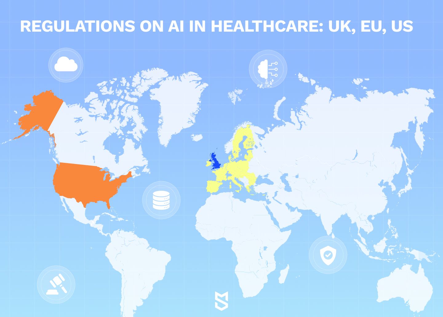 Regulations on AI in healthcare: UK, EU, US