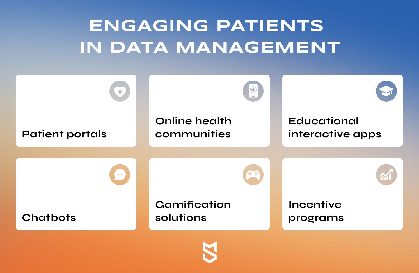 Engaging patients in data management