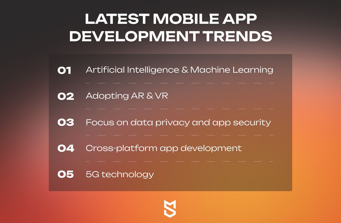 Latest mobile app development trends