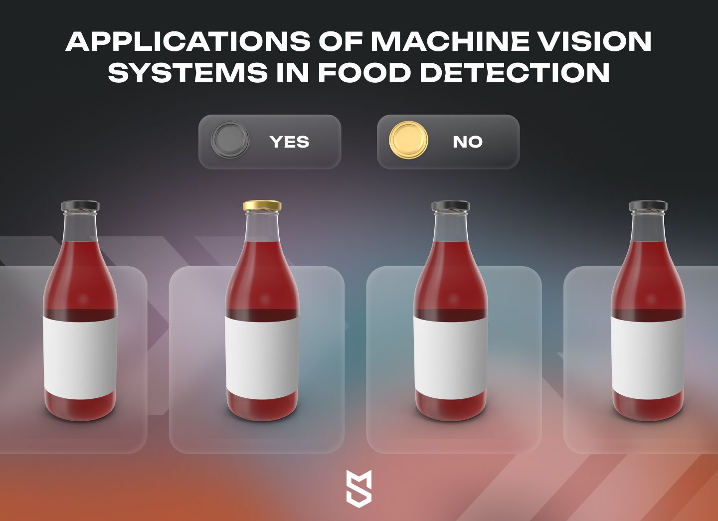 Applications of machine vision systems in food detection